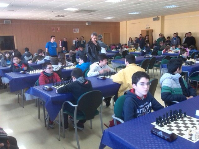 Doce escolares de Totana participaron en la 1ª jornada regional de ajedrez de Deporte Escolar - 8