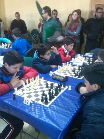 Doce escolares de Totana participaron en la 1ª jornada regional de ajedrez de Deporte Escolar - 13