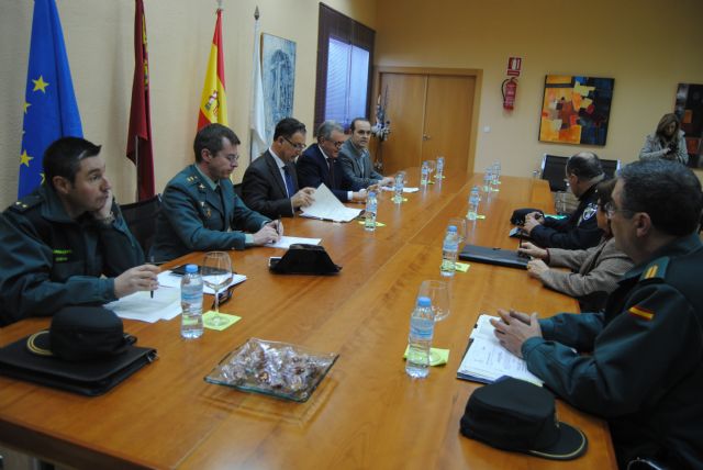 Bascuñana destaca el descenso en un 13% ,en el número de delitos y faltas en Abarán - 1, Foto 1