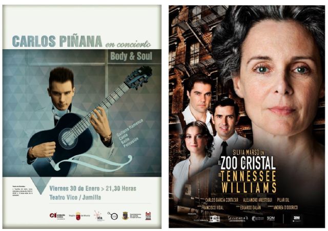 Silvia Marsó con el Zoo de Cristal, y Carlos Piñana, con Body and Soul, llegan a Jumilla este fin de semana - 1, Foto 1