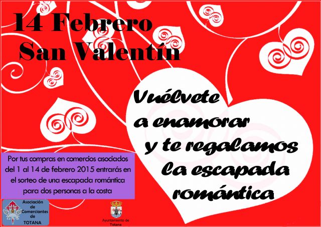 Presentación sorteo escapada romántica por las compras realizadas del 1 al 14 de febrero en comercios asociados - 1, Foto 1