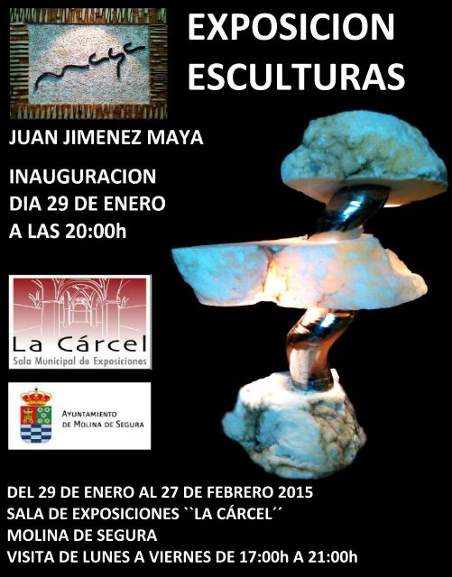 La Sala de Exposiciones La Cárcel de Molina de Segura acoge la exposición de esculturas de Juan Jiménez Maya, del 29 de enero al 27 de febrero - 1, Foto 1