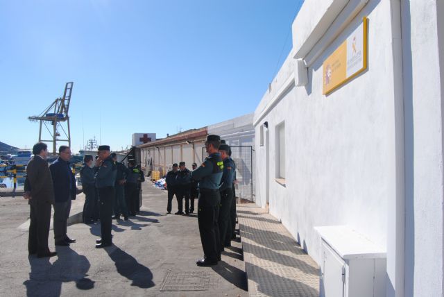 Visita a la remodelación que el Puerto ha llevado a cabo en el pañol de la Guardia Civil del mar - 1, Foto 1