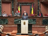 El consejero Francisco Martínez Asensio comparece en la Asamblea Regional para la convalidación del Decreto en esta materia