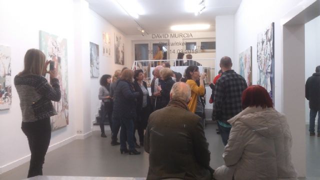 El pintor sanjaviereño David Murcia triunfa en Alemania donde expone por segunda vez - 2, Foto 2