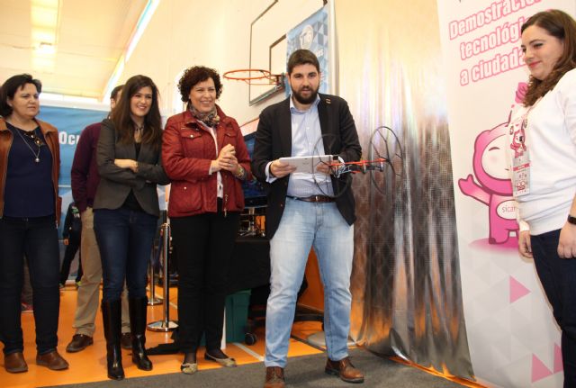 Inaugurada la XV edición de la Feria de Nuevas Tecnologías SICARM en Puerto Lumbreras - 1, Foto 1