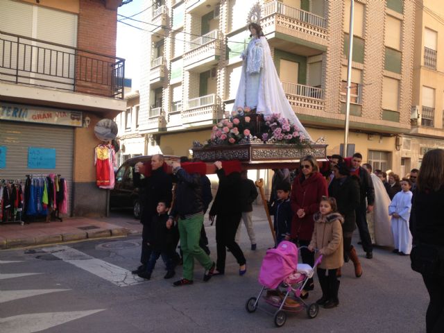 El municipio de Blanca celebra la procesión de la Candelaria - 1, Foto 1