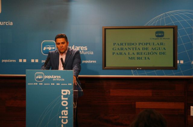 Jesús Cano: El PP asegura el agua que nuestra Región y nuestros agricultores merecen - 1, Foto 1