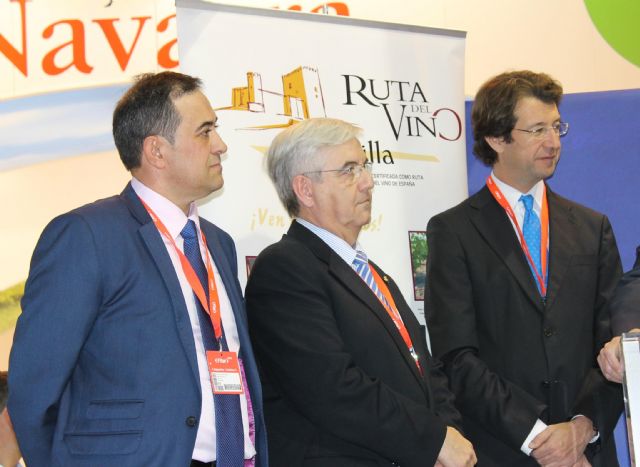 El alcalde valora muy positivamente la participación de la Ruta del Vino de Jumilla en FITUR 2015 - 3, Foto 3