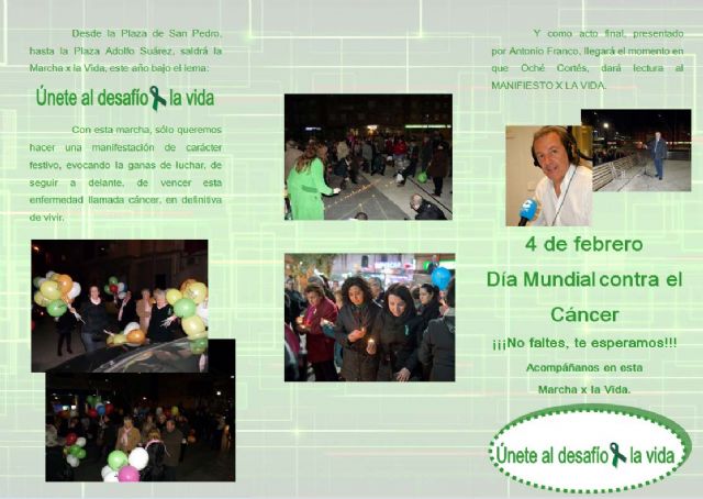 Mañana se inicia en Alcantarilla la IV semana contra el Cáncer - 1, Foto 1