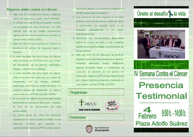 Mañana se inicia en Alcantarilla la IV semana contra el Cáncer - 3, Foto 3