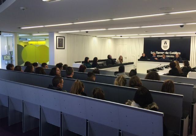 Escolares franceses del Lycée Albert Camus de Firminy, de intercambio escolar en Las Torres de Cotillas por sexto año - 2, Foto 2