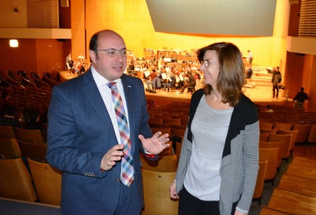 Cultura celebra el veinte aniversario del Auditorio con un concierto de la OSRM y una exposición fotográfica - 1, Foto 1