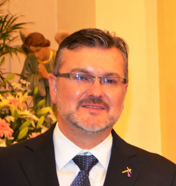 Fernando Pinar, expresidente de la Junta de Cofradías de Alguazas, pregonero de la Semana Santa 2015 - 1, Foto 1