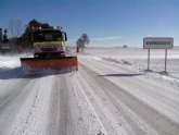 Las máquinas quitanieves intervienen en el Noroeste para dejar despejadas las carreteras
