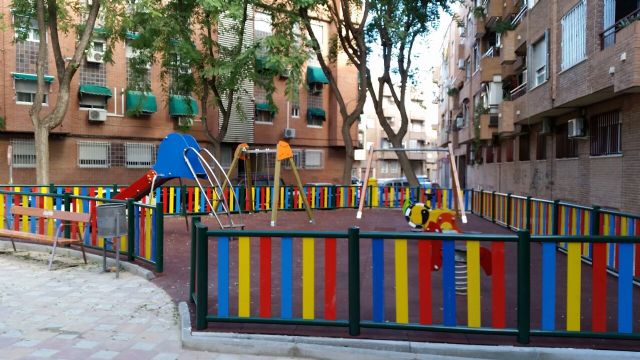 Beniaján, La Flota y Monteagudo cuentan con nuevas zonas de juegos infantiles - 2, Foto 2