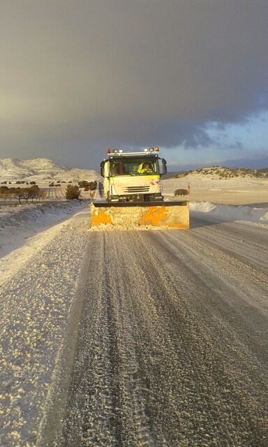 Fomento actúa sobre 136 kilómetros de vías en el Noroeste y el Altiplano ante la ola de frío - 1, Foto 1