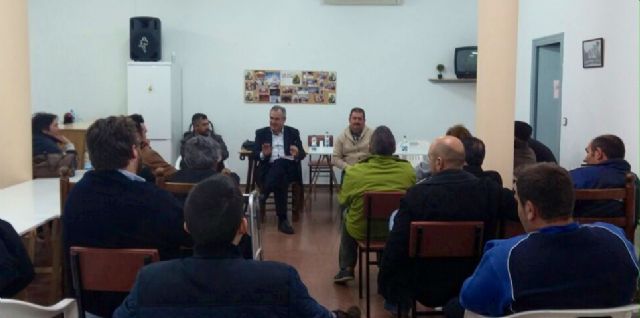 Rafael Gnzalez Tovar Candidato a la Presidencia de la Comunidad Autnoma y Andrs Garca candidato a la Alcalda de Totana se renen con empresarios y vecinos - 8