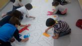 La asociación 'Alábega' de Ceutí celebró el 'Día de la Paz' elaborando un gran mural