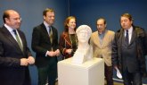 Hallado en Yecla un busto de mármol del emperador Adriano en excelente estado de conservación