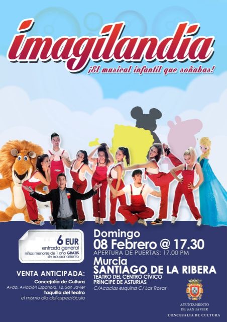 Imagilandia un espectáculo para toda la familia, el domingo en  Santiago de la Ribera - 1, Foto 1