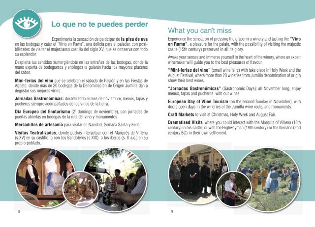 La Concejalía de Turismo presenta en FITUR el nuevo folleto informativo donde se recoge el patrimonio cultural de Jumilla - 5, Foto 5