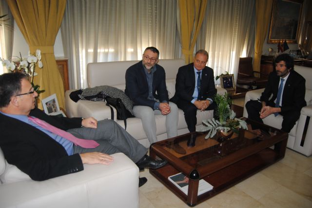 El delegado del Gobierno recibe a Fernando de la Gándara, nuevo director del Instituto Oceanográfico de Murcia - 2, Foto 2