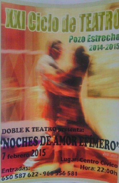 Vuelve el Ciclo de Teatro a Pozo Estrecho - 1, Foto 1