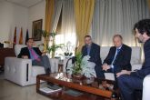 El delegado del Gobierno recibe a Fernando de la Gndara, nuevo director del Instituto Oceanogrfico de Murcia
