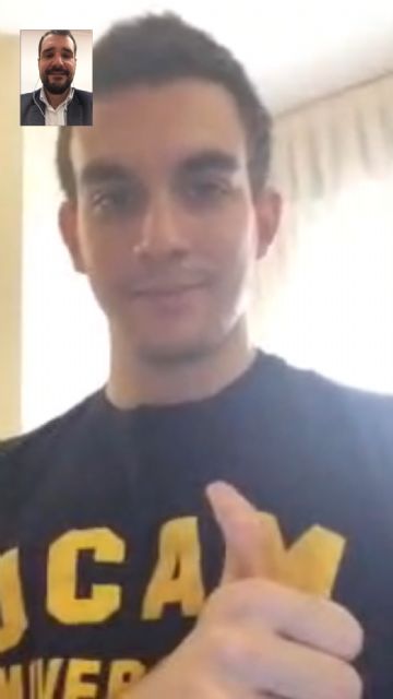 El paralímpico invidente Descarrega estudia Psicología en la UCAM - 2, Foto 2