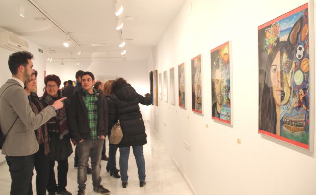 Los jóvenes artistas lumbrerenses Salva Piñero e Ismael Elvira inauguraron su exposición Libre albedrío en el Centro Cultural Casa de los Duendes - 1, Foto 1