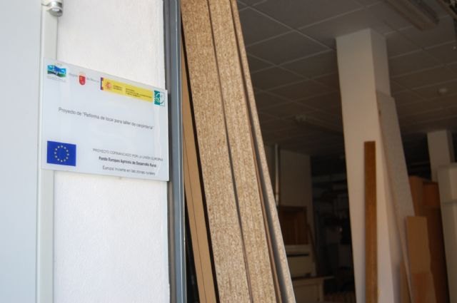 Agricultura destina 37.000 euros de ayudas comunitarias de desarrollo rural a la creación de un taller de carpintería en Bullas - 1, Foto 1