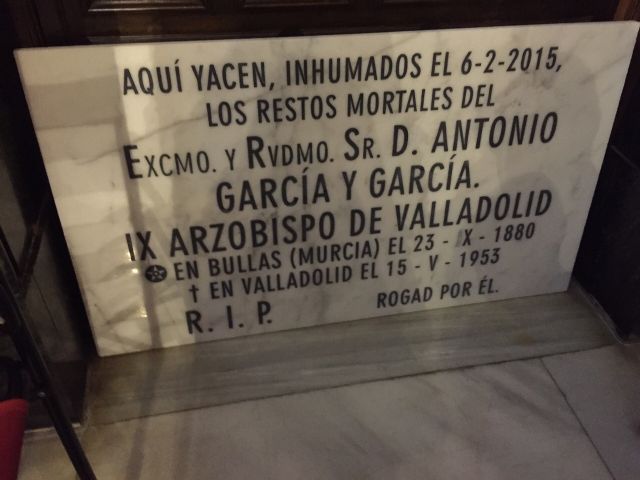 Los restos de D. Antonio García y García ya descansas en el Santuario de la Gran Promesa - 2, Foto 2