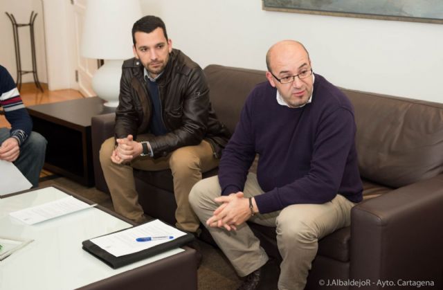 Barreiro trasmite su apoyo a las peñas del Cartagena - 2, Foto 2