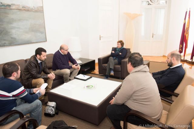 Barreiro trasmite su apoyo a las peñas del Cartagena - 4, Foto 4