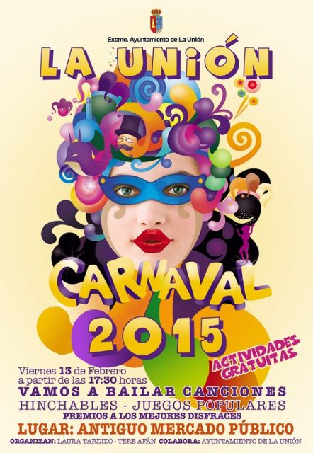 Este viernes los más pequeños disfrutarán de su carnaval infantil en el Antiguo Mercado Público - 1, Foto 1