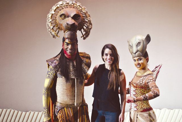 Ruth Lorenzo espectadora de excepción del musical EL REY LEÓN - 1, Foto 1