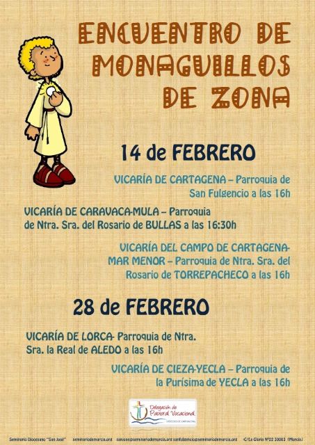 Encuentros de zona para los monaguillos - 1, Foto 1