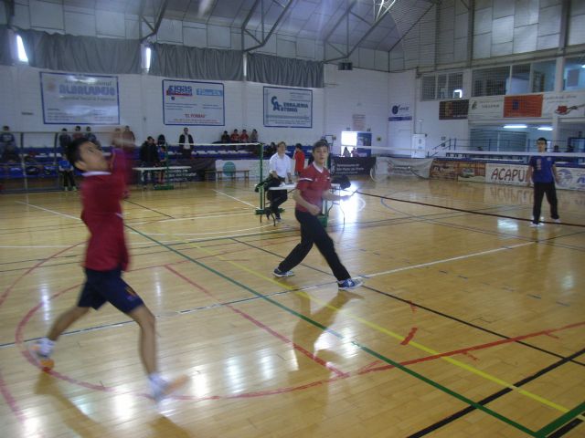 The schools of La Milagrosa and Regional Deitania, regional champions Badminton School Sports, Foto 2