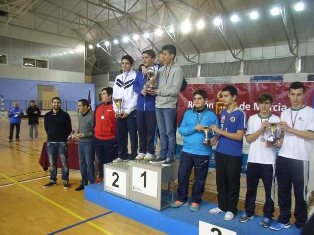 The schools of La Milagrosa and Regional Deitania, regional champions Badminton School Sports, Foto 5