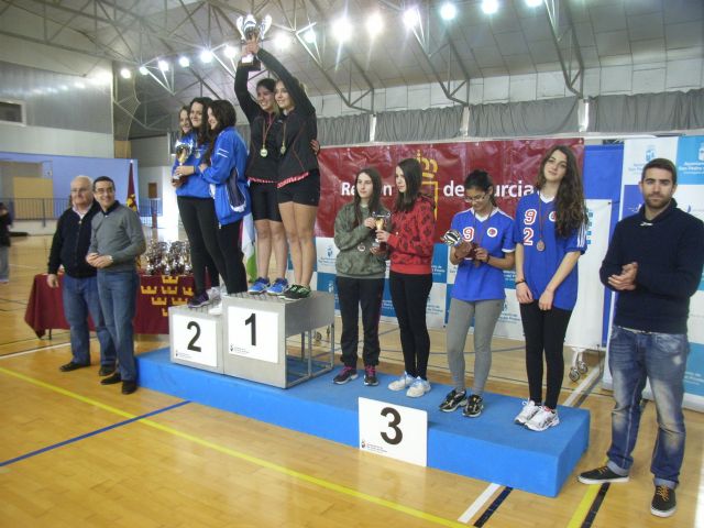 The schools of La Milagrosa and Regional Deitania, regional champions Badminton School Sports, Foto 7