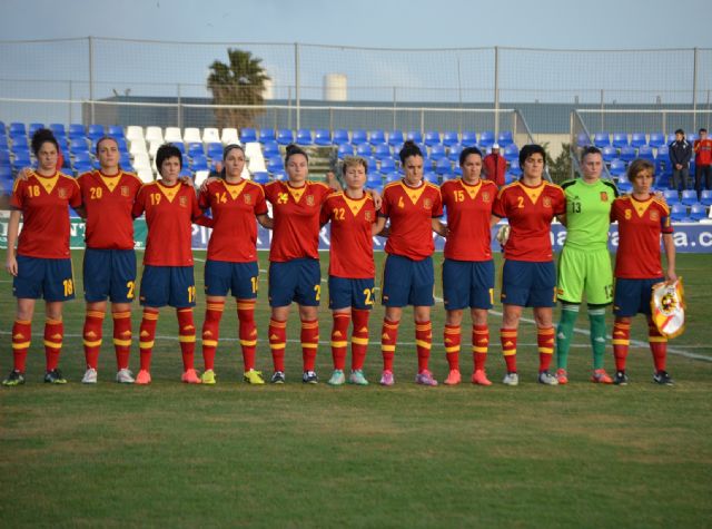 Las alevines de la selección murciana, con España - 2, Foto 2
