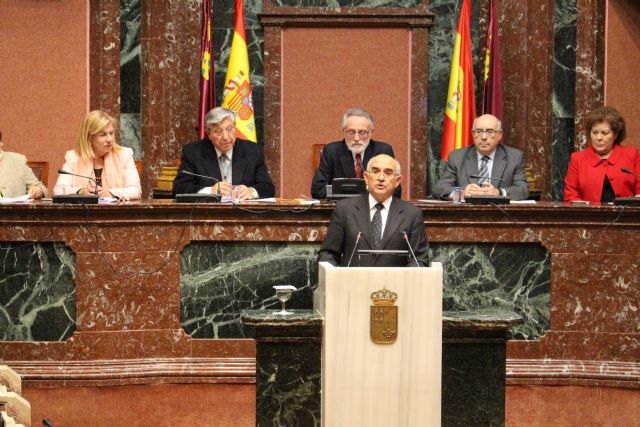 El presidente Garre garantiza el traslado íntegro de los trabajadores de San Javier al nuevo aeropuerto de Corvera - 1, Foto 1