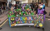 La Polica Local de Cartagena intensifica su presencia en los desfiles de Carnaval Escolar
