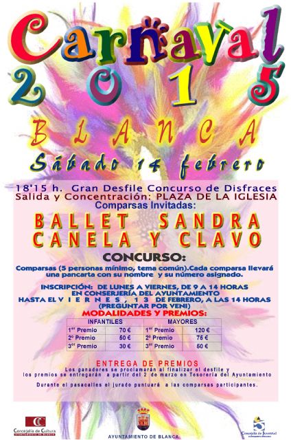 Blanca se une a la celebración del Carnaval - 1, Foto 1