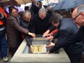 Mons. Lorca bendice la primera piedra de la iglesia de Cristo Rey de Lorca