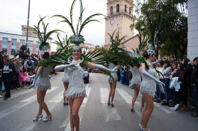 Catorce peñas protagonizan el primer desfile de carnaval en Totana - 4, Foto 4