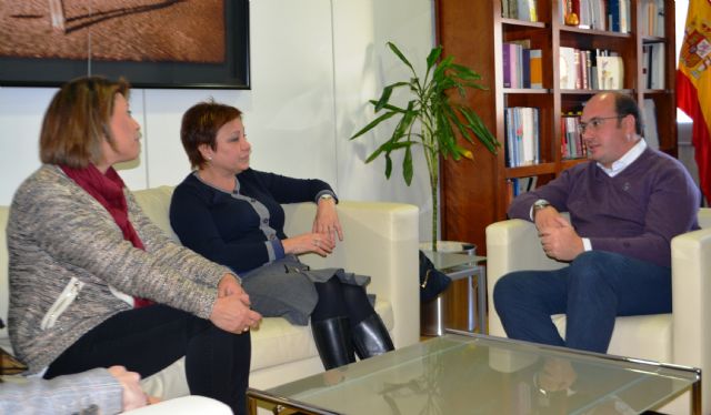 El consejero Pedro Antonio Sánchez se reúne con responsables de Fepamur - 1, Foto 1