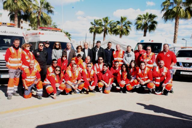 Visita Institucional a Cruz Roja Española en Águilas con motivo del Operativo Especial Domingo de Carnaval - 1, Foto 1