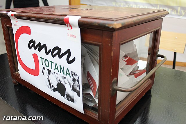 Juan Jos Cnovas es refrendado como candidato a la Alcalda de Totana, con un 95% de votos entre militantes y simpatizantes de IU - 2